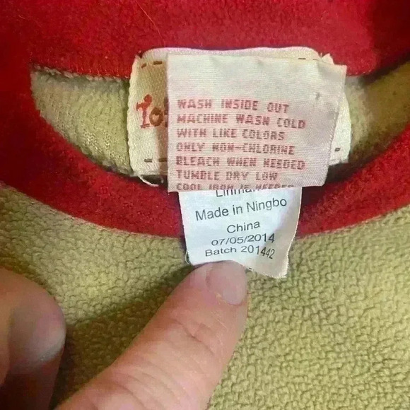 Toffee Apple Sock Monkey PJs Unisex sz 2T - Picture 5 of 6